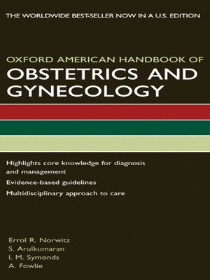 cover image of Oxford American Handbook of Obstetrics and Gynecology